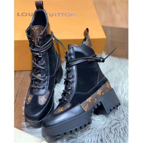 louis vuitton women boot|louis vuitton laureate boots outfit.